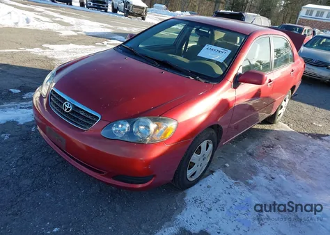 2008 Toyota Corolla Le from USA, damaged, VIN 2T1BR30E48C910022